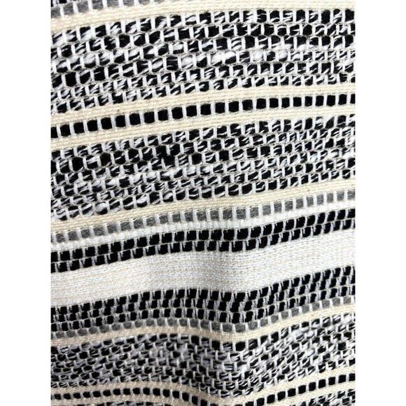 Kasper Blazer Jacket XL Petite Black White Open - Picture 4 of 8